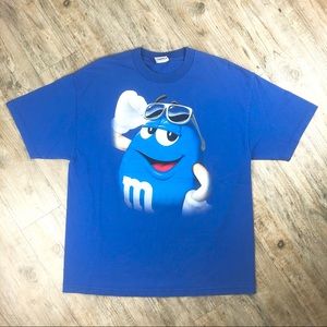 Blue M&M Tee XL